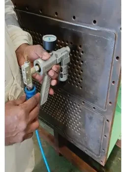 Charge air cooler leak testing in UAE