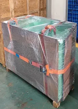 Refurbished charge air cooler after maintenance in UAE