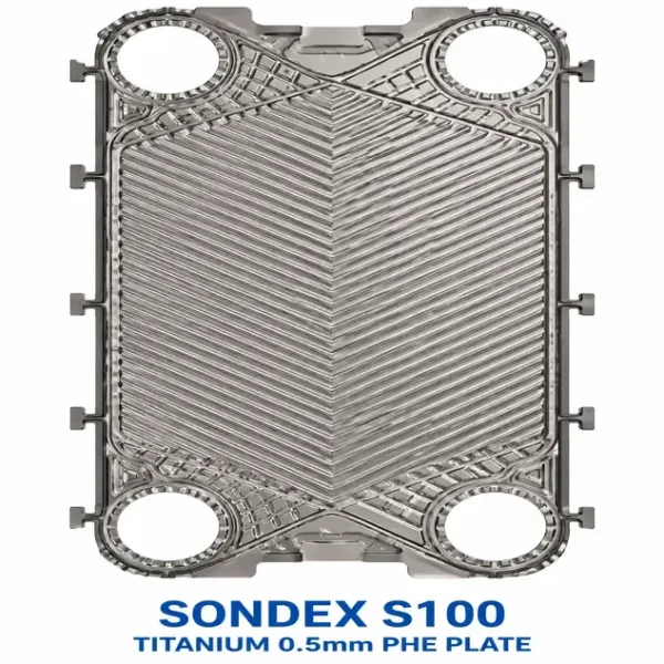 Sondex S100 Titanium 0.5mm PHE Plate